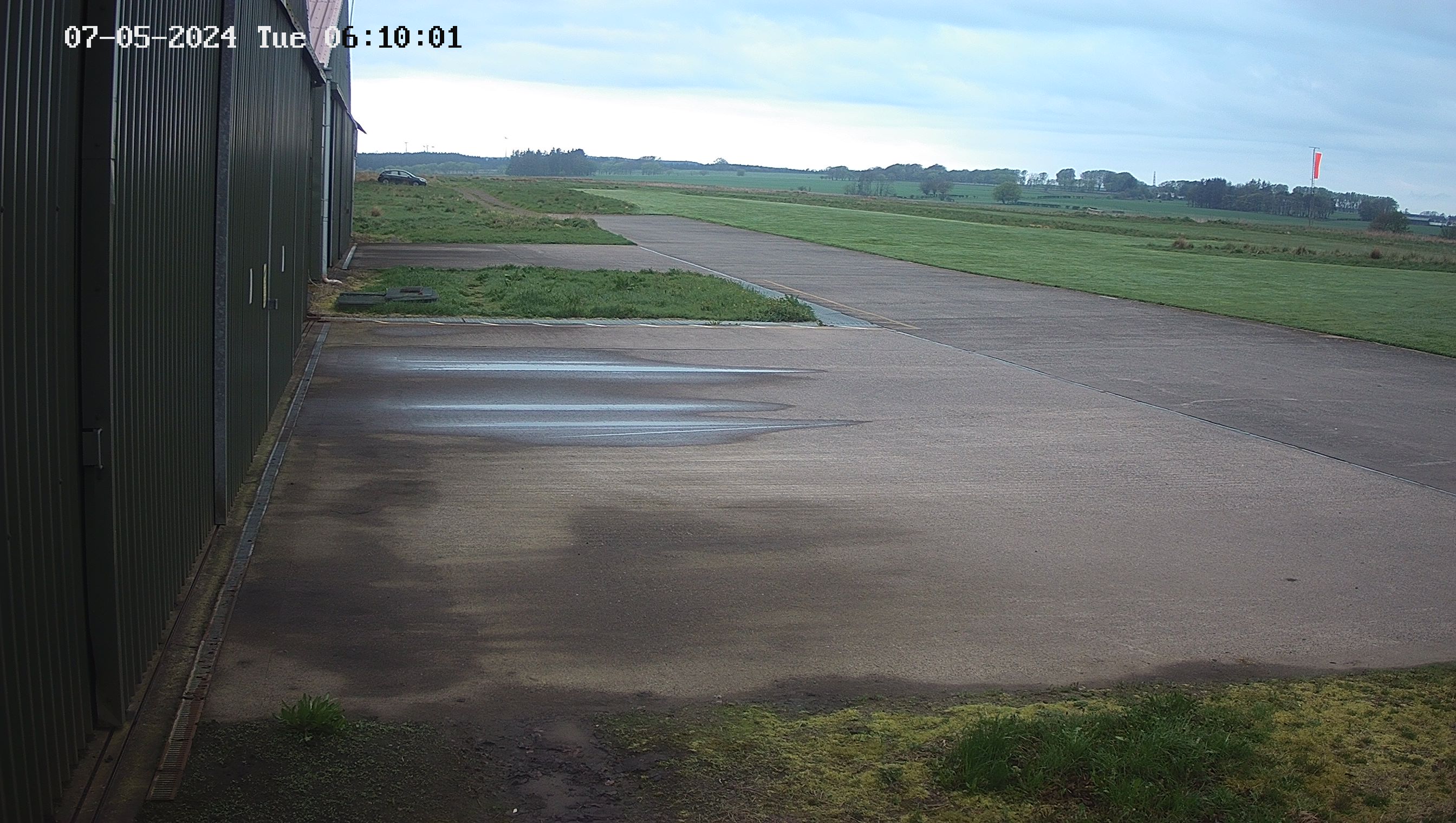 Latest snapshot of the Strathaven Airfield windsock